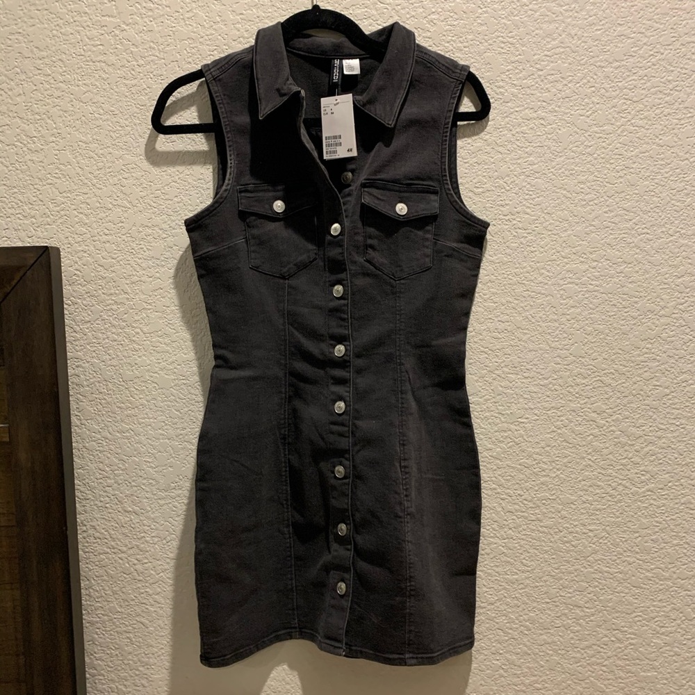 H&M Denim Dress - NWT Size 4